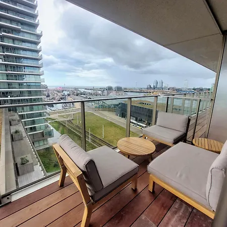 Sky Tower Ii - 7th Floor - Sea View 아파트 오스텐드